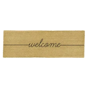 Patio Doormat Welcome Text