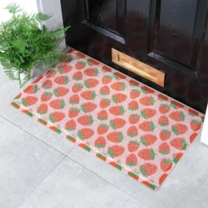 Strawberry Pattern Doormat