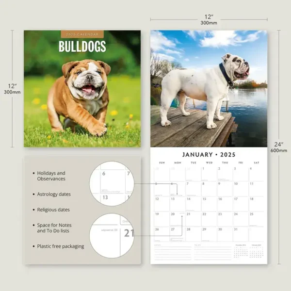 2025 Bulldogs Calendar