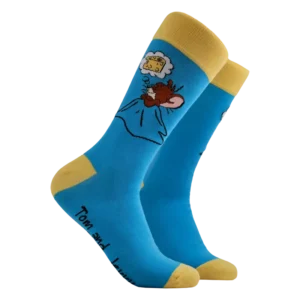 Cheese Tom & Jerry Socks