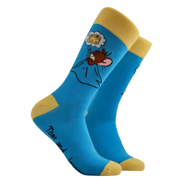 Cheese Tom & Jerry Socks