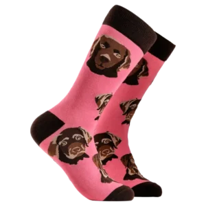 Chocolate Labrador Socks