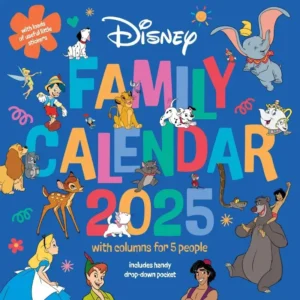 Disney Family Calendar 2025