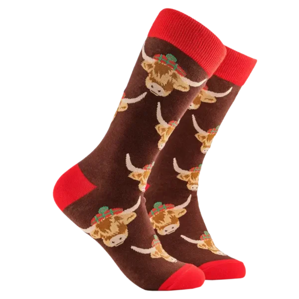 Highland Cow Socks