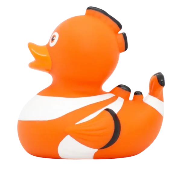 Lilalu Clown Fish Rubber Duck