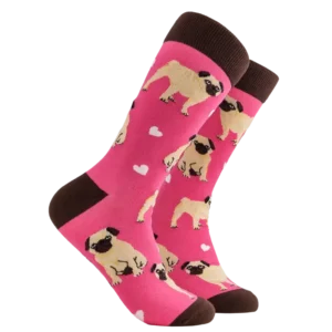 Pug Dog Socks