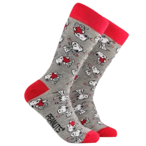 Snoopy in Love Socks