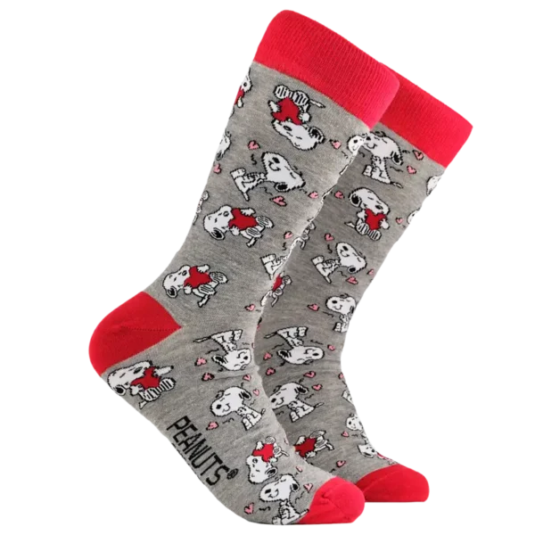 Snoopy in Love Socks