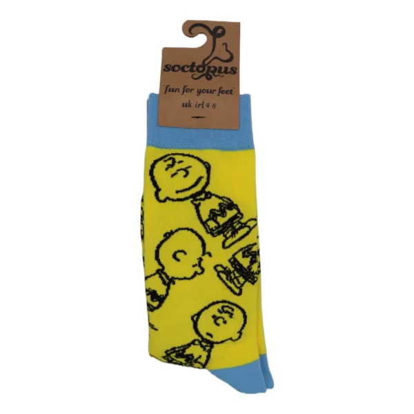 Soctopus Charlie Brown socks