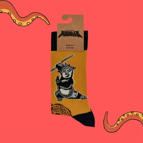 Soctopus Dragon Warrior Socks