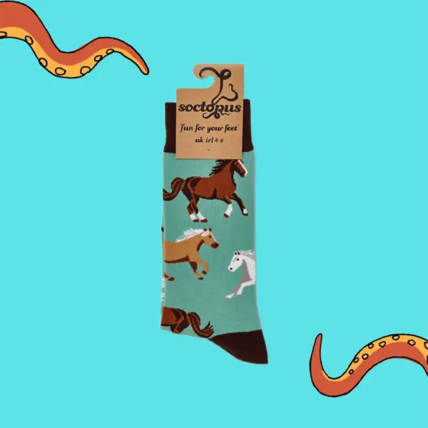 Soctopus Horse Socks