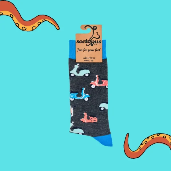 Soctopus Scooter Socks