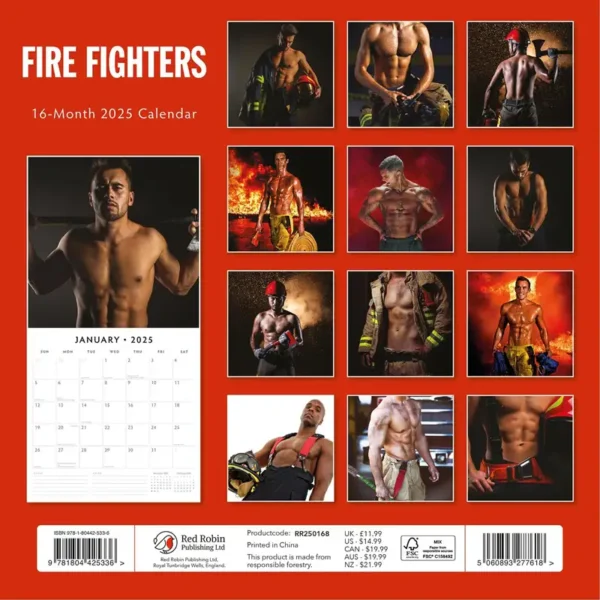 Fire Fighters 2025 Calendar