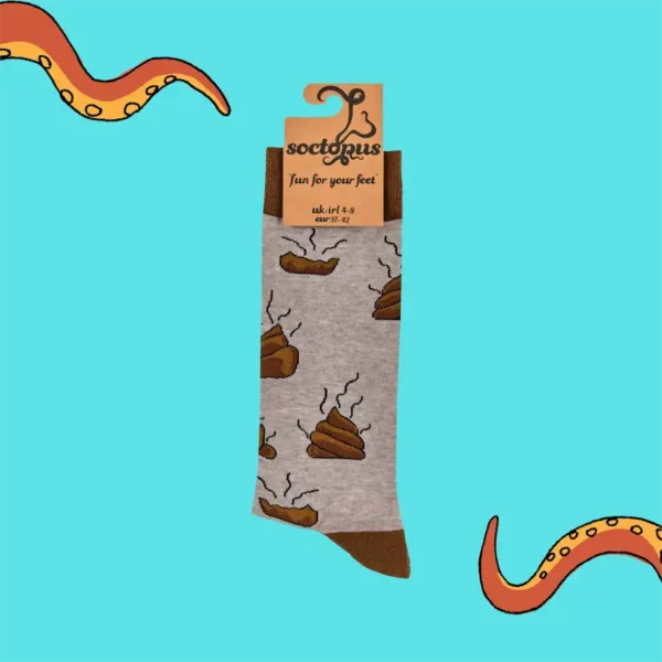 Soctopus Poo Socks