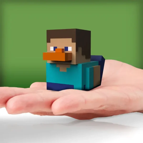 Minecraft Steve Mini Rubber Duck