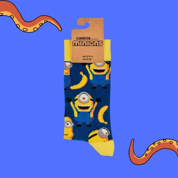 Minions Soctopus Socks