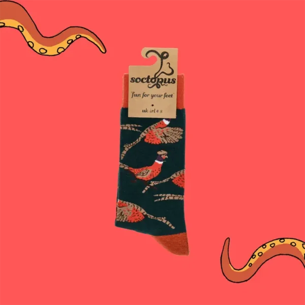 Soctopus Pheasant Socks