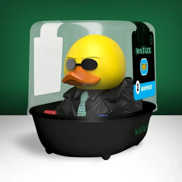 Morpheus The Matrix Rubber Duck Tubbz