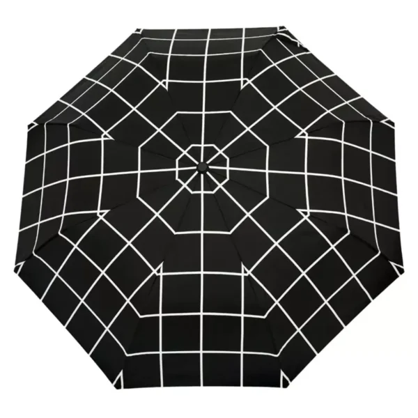 Original Duckhead Black Grid Umbrella