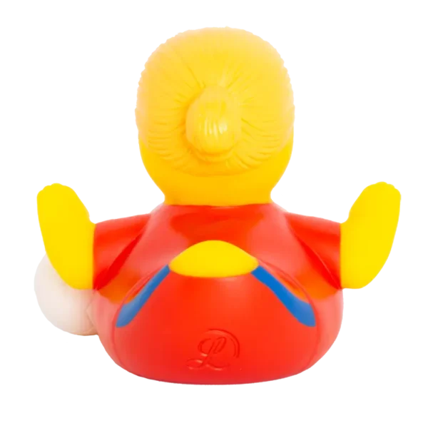 Soccer Star Red Rubber Duck Lilalu