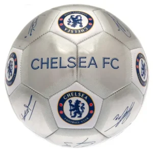 Chelsea FC Signature Silver Football