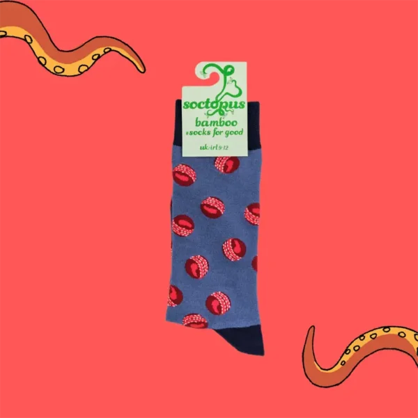 Cricket Balls Soctopus Socks