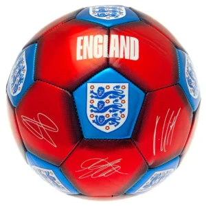 England FA Red Blue Signature Football