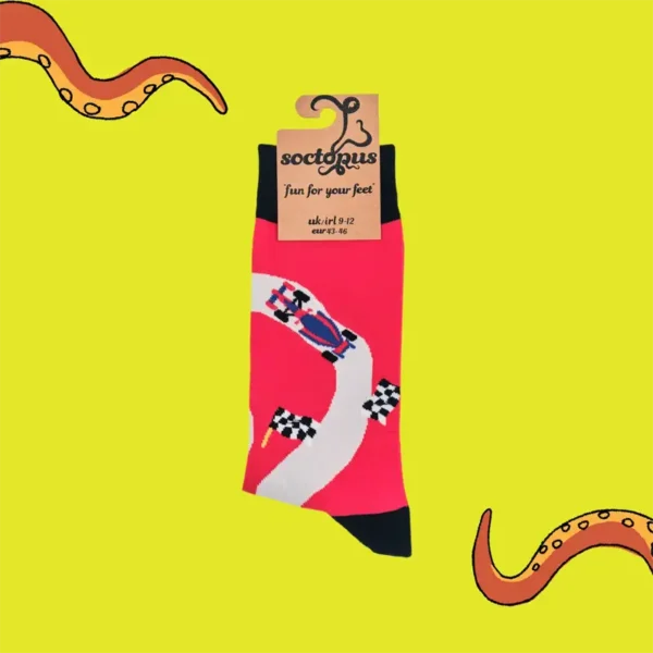 Formula 1 Soctopus Socks