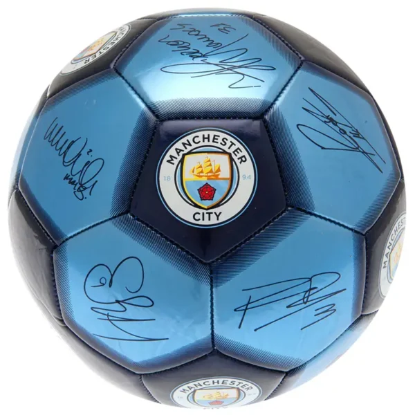 Manchester City FC Football Signature 26