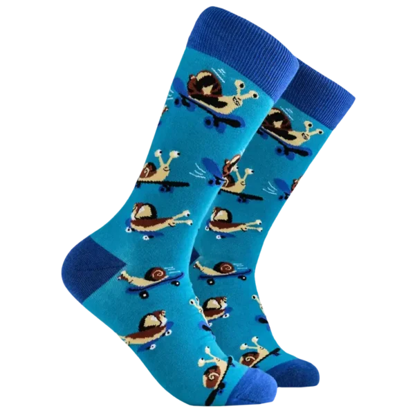 Snail Boarder Socks