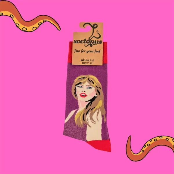 Taylor Swift Soctopus Socks