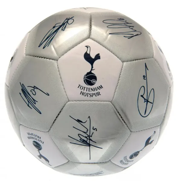 Tottenham Hotspur FC Football Signature Silver