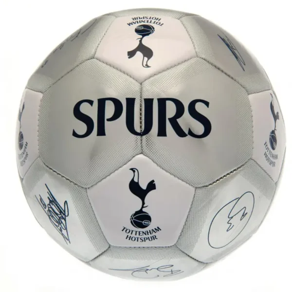 Tottenham Hotspur FC Signature Silver Football