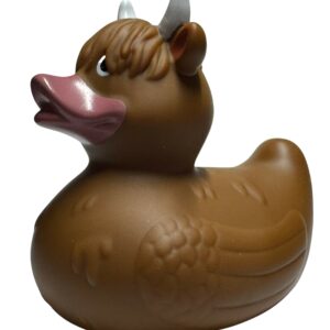 Highland Cow Rubber Duck