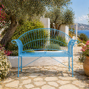 Santorini Garden Bench